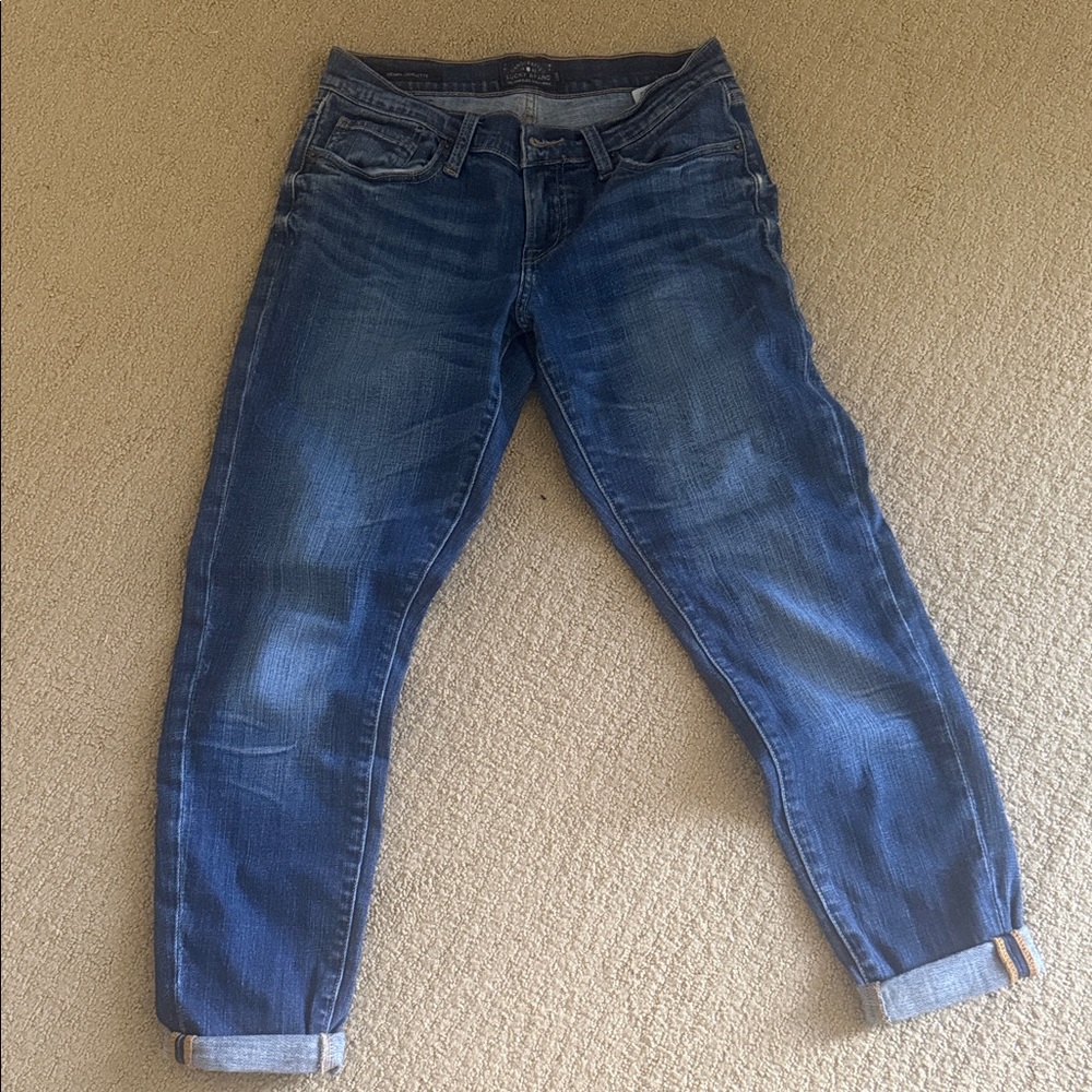 Lucky Brand Women's Medium Blue Boyfriend Jeans